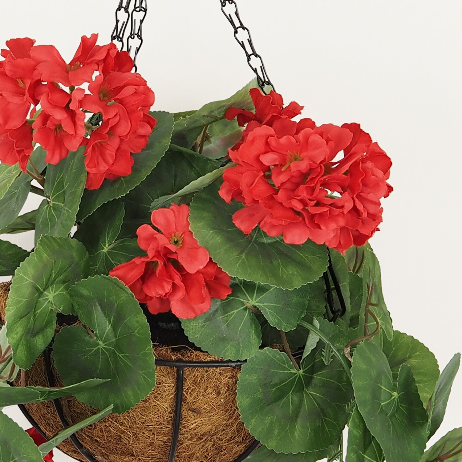 Geranium artificiel suspension 35cm