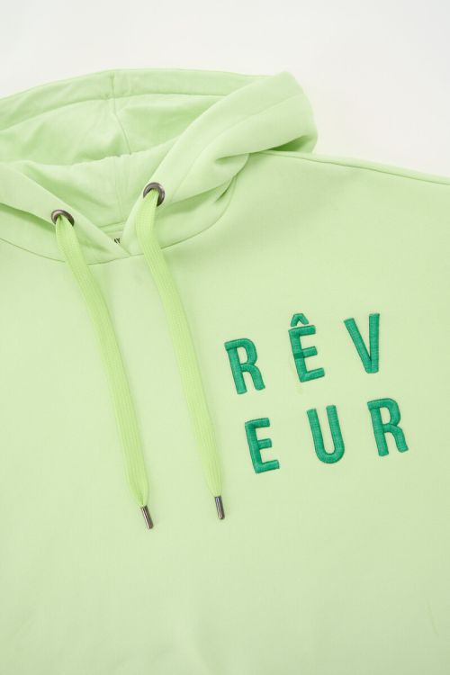 Groene hoodie 