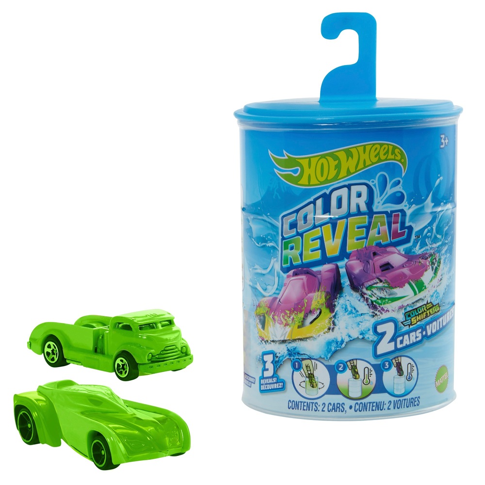 Hot Wheels 1:64 Scale Colour Reveal Fahrzeug 2er-Pack Sortiment