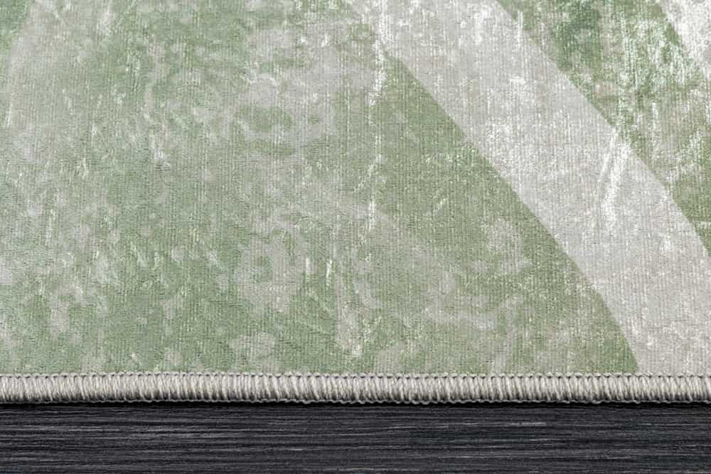 Moderner Teppich JUNGLE 230x160cm grün beige Flachgewebe Indoor-Teppich