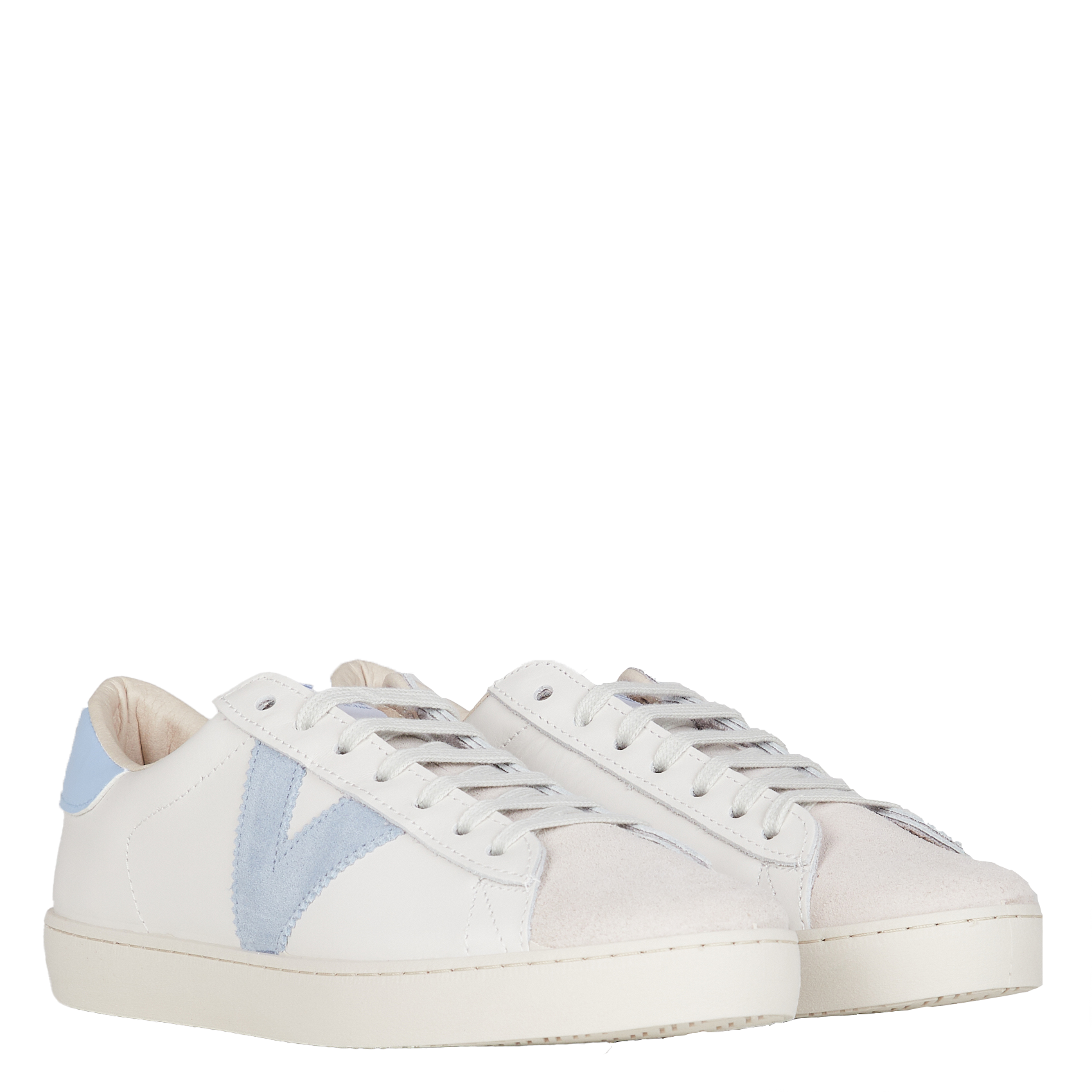 BERLIN PIEL& SERRAJE - Baskets basses en cuir| Blanc