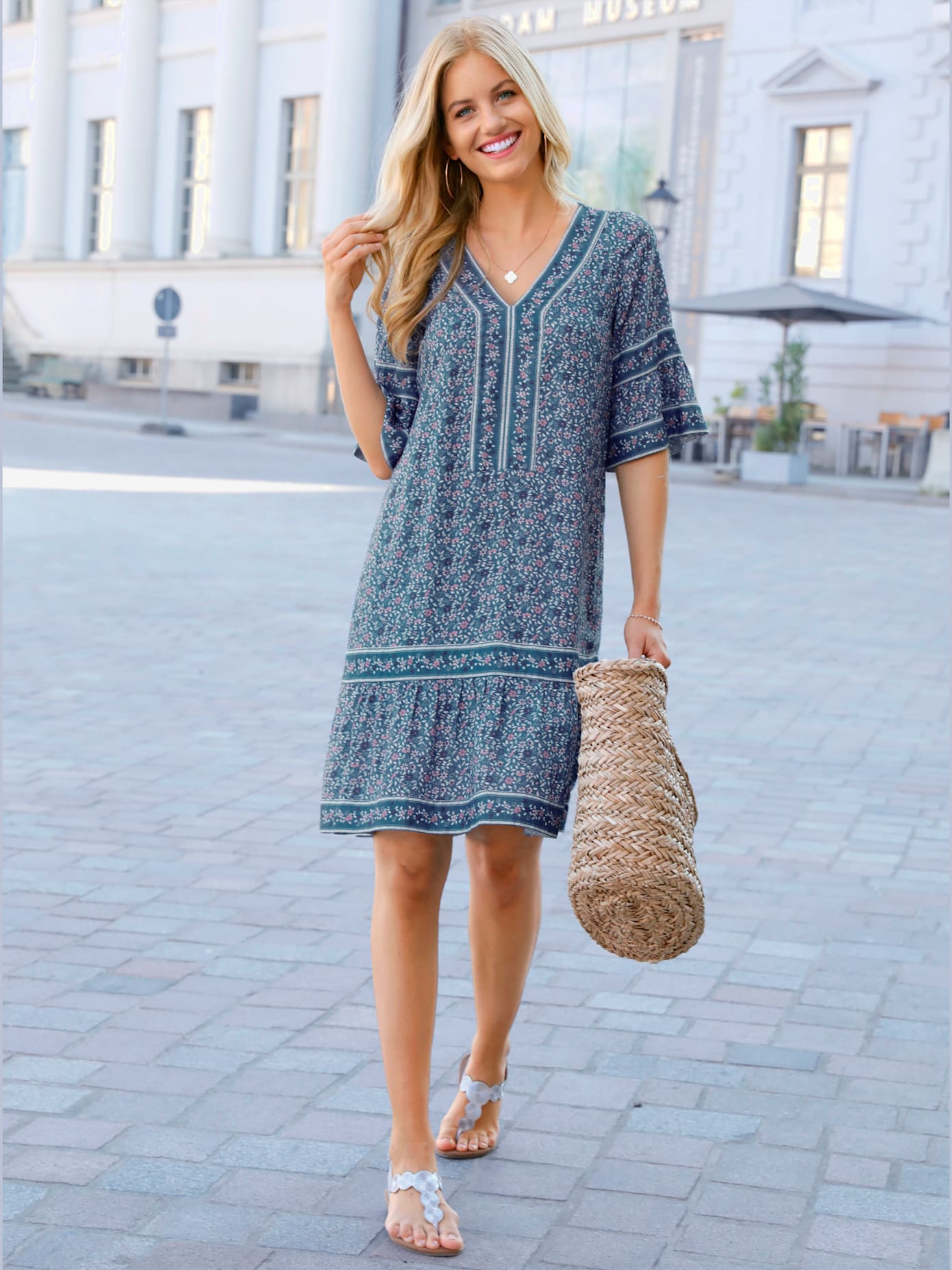 Robe tunique qualité tissée