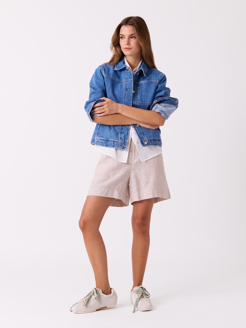 Romi denimjakke Super Stonewashed
