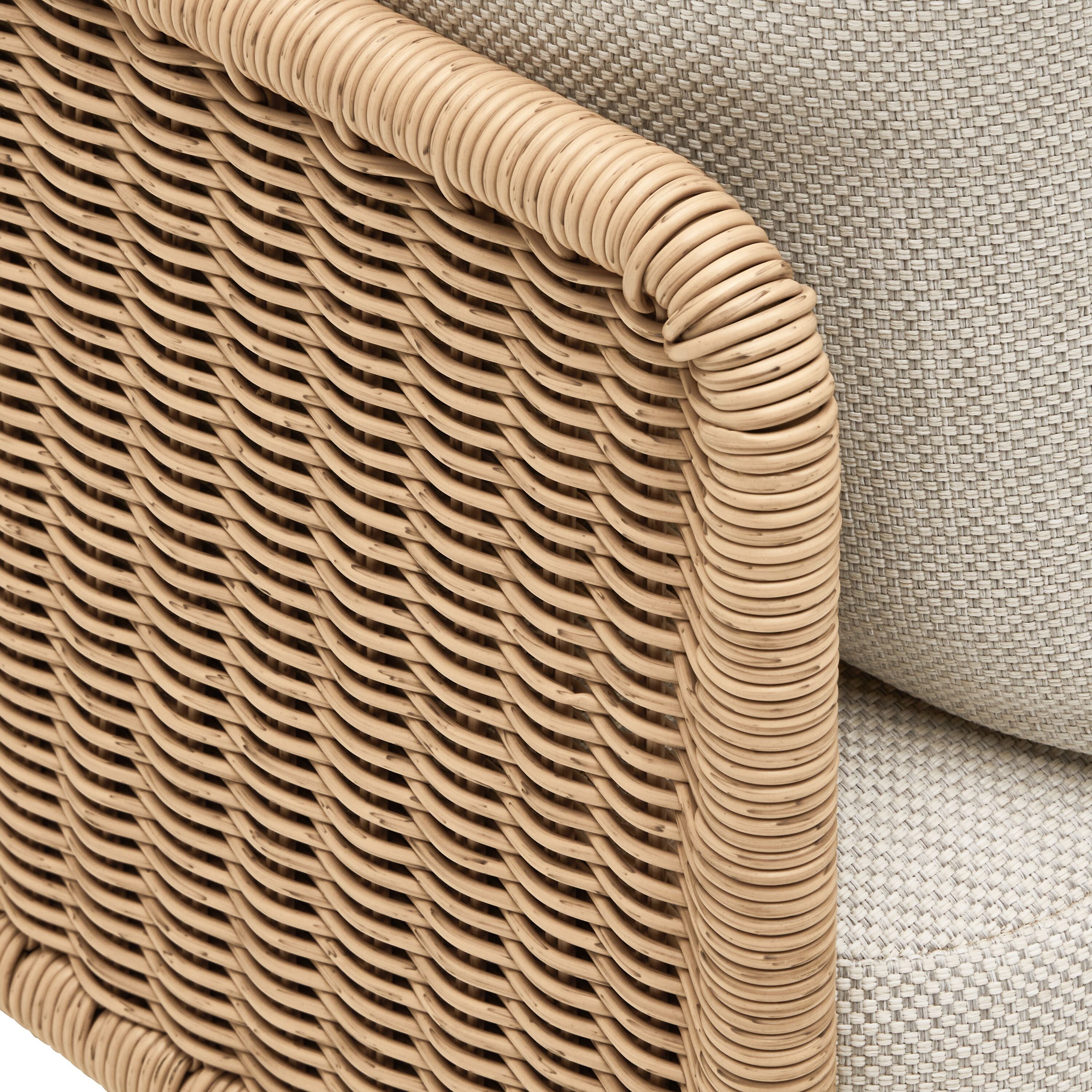 NIHOA Sofa Anstecktisch_Kunststoffgefl. - Sand