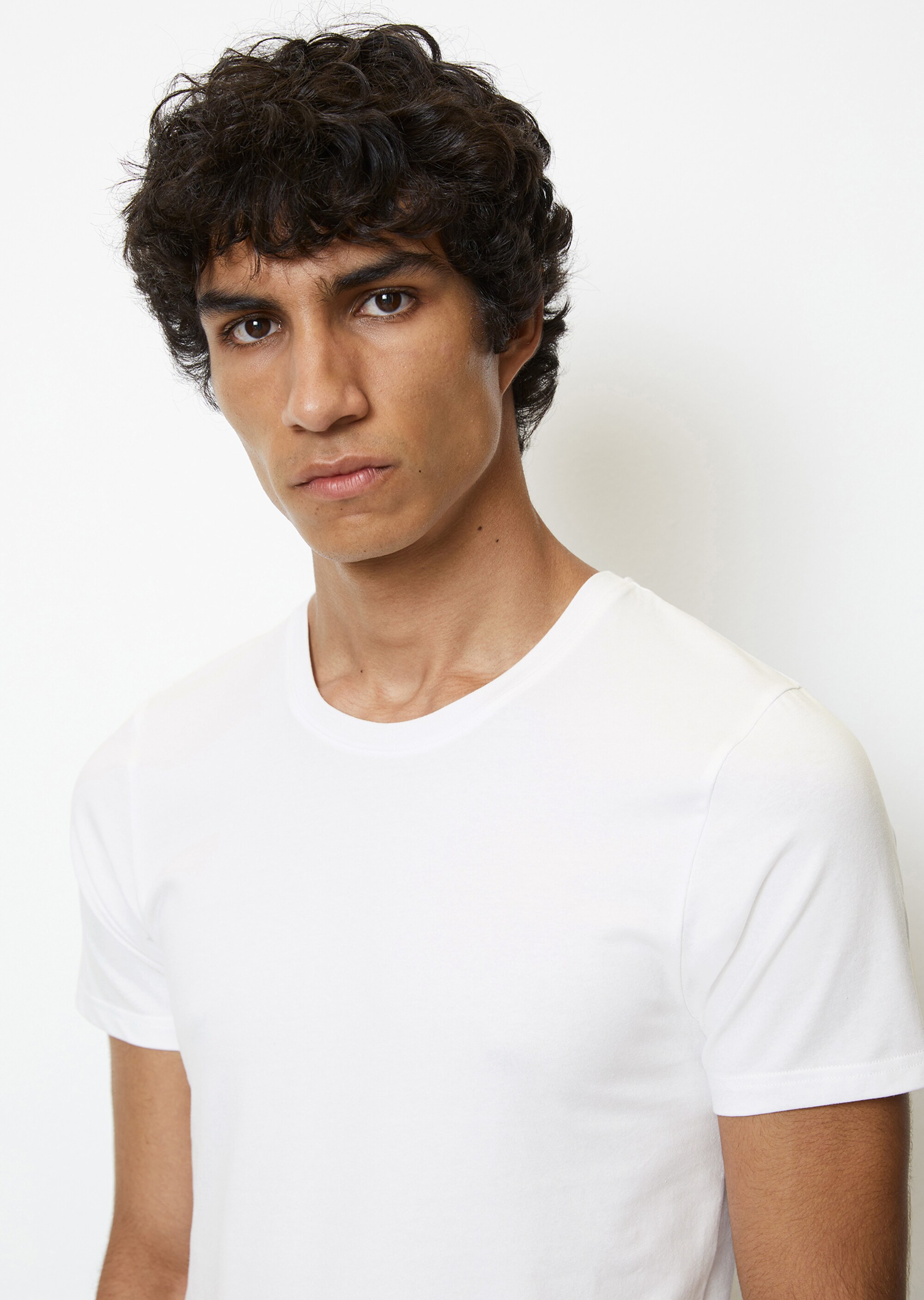 Lounge-T-Shirt mit Rundhalsausschnitt im 2er Set