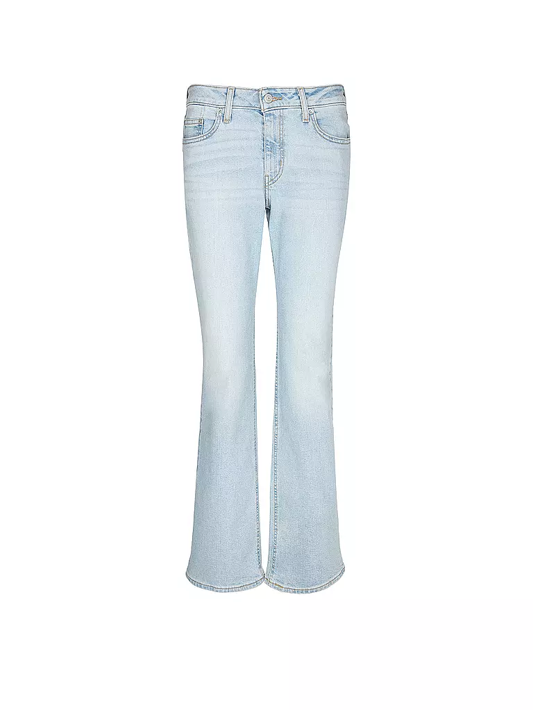 LEVI'S® Jeans Bootcut Fit SUPERLOW hellblau