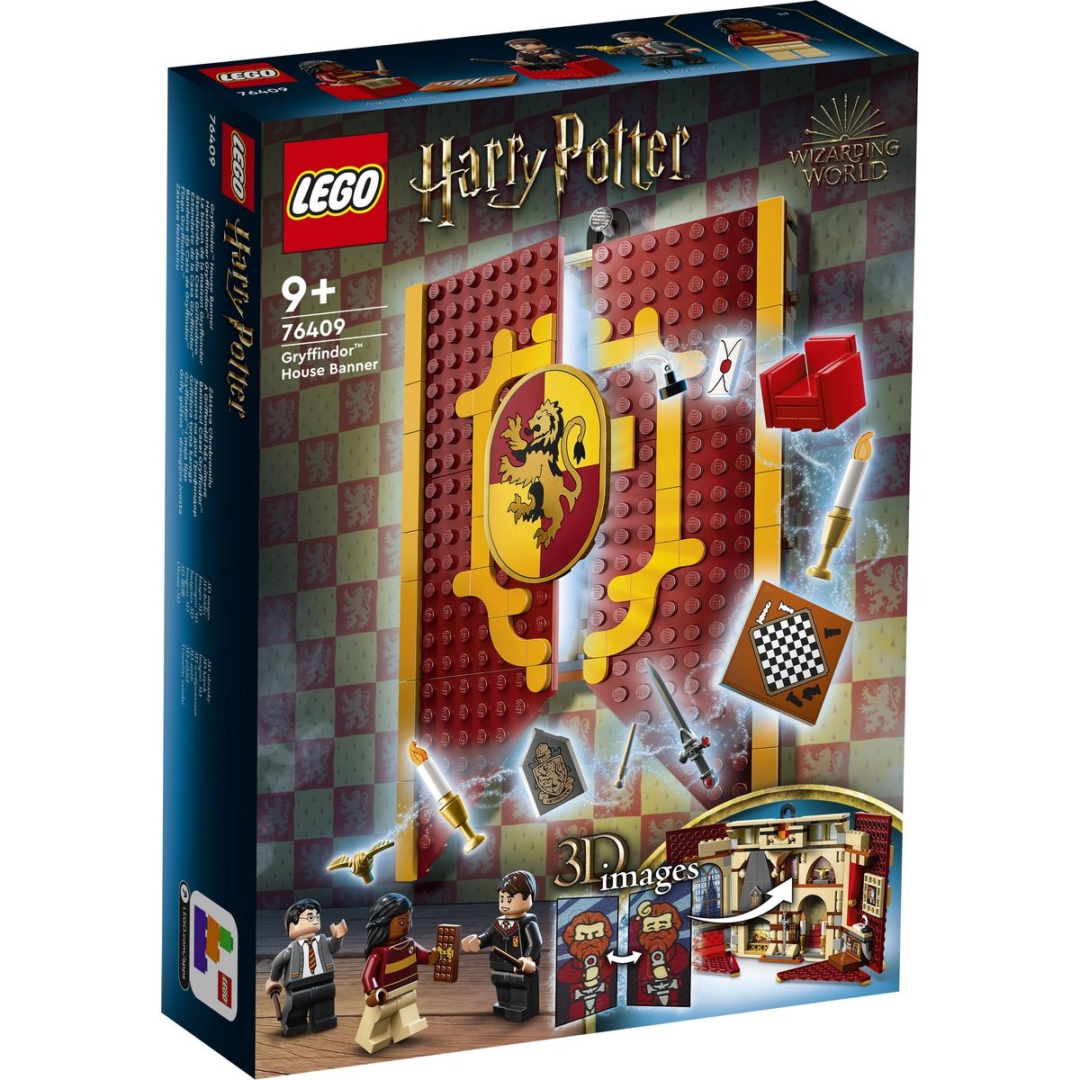 Blason Maison Gryffondor Lego Harry Potter 76409