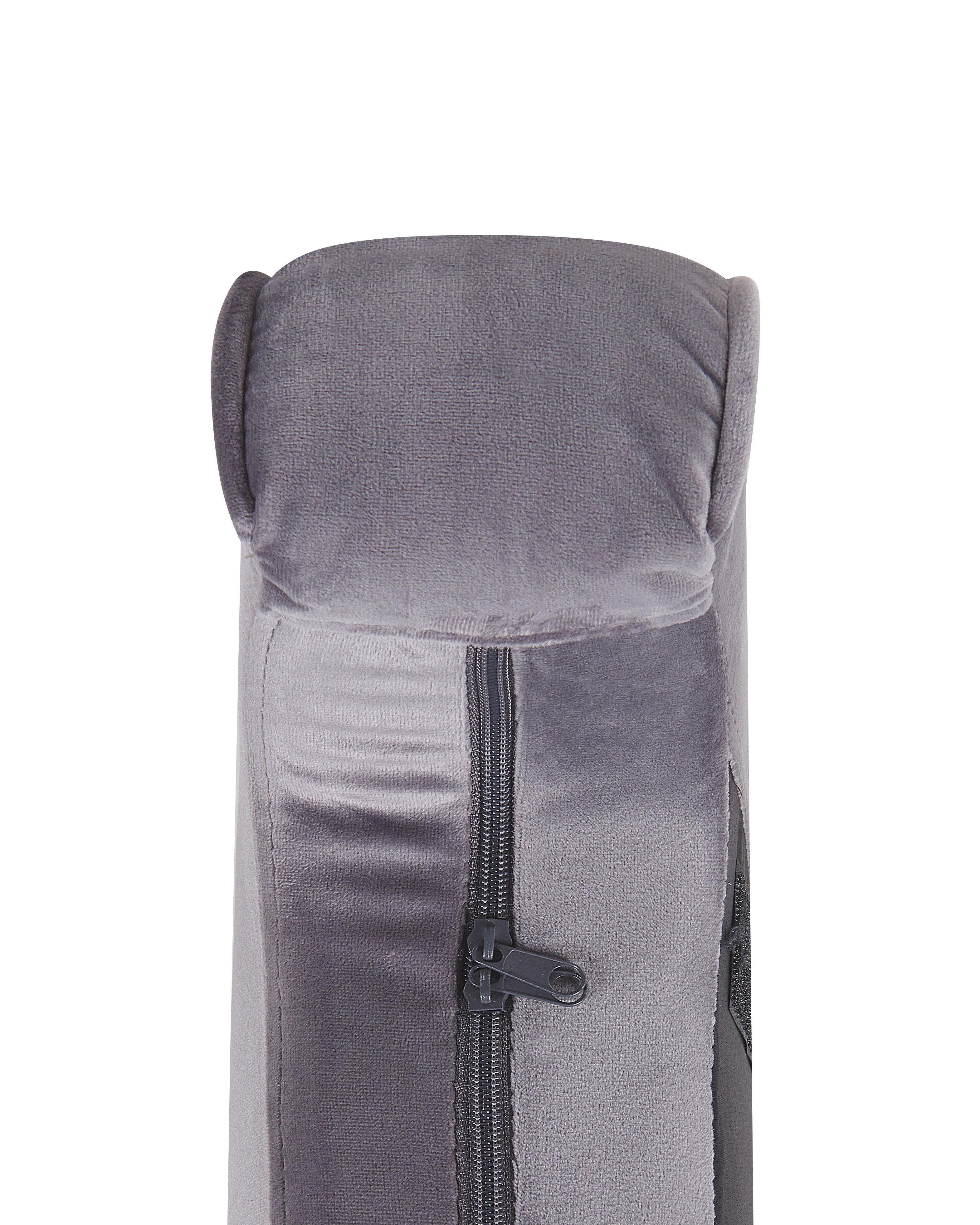 Fauteuil SANDSET Fluweel Grijs