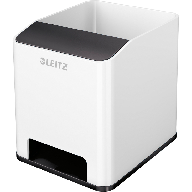 Leitz Sound Stifteköcher WOW Duo Color, schwarz/weiss