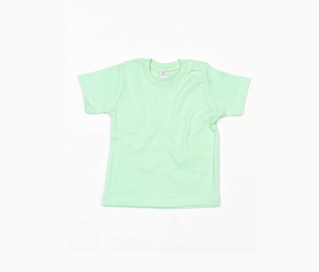 Babybugz BZ002 - T-shirt Bébé Coton Doux à Encolure Ronde