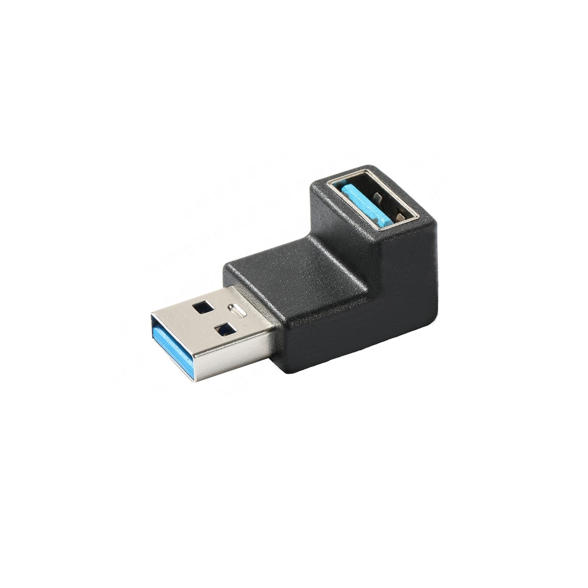 NÖRDIC 90 graders forlengelsesadapter USB 3.1 adapter hann til hunn