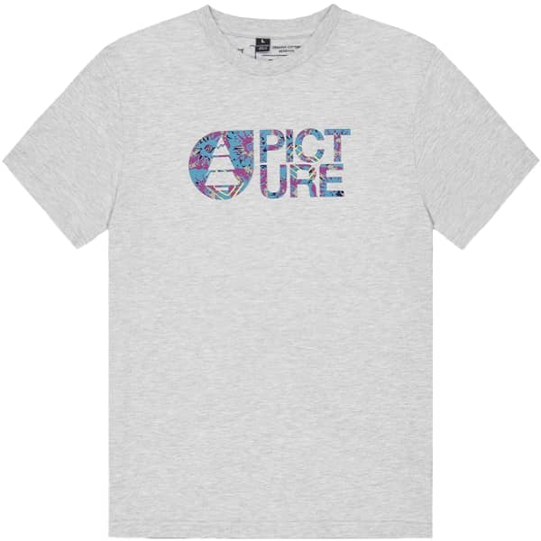 T-shirt PICTURE BASEMENT FIZZY TEE GREY MELANGE
