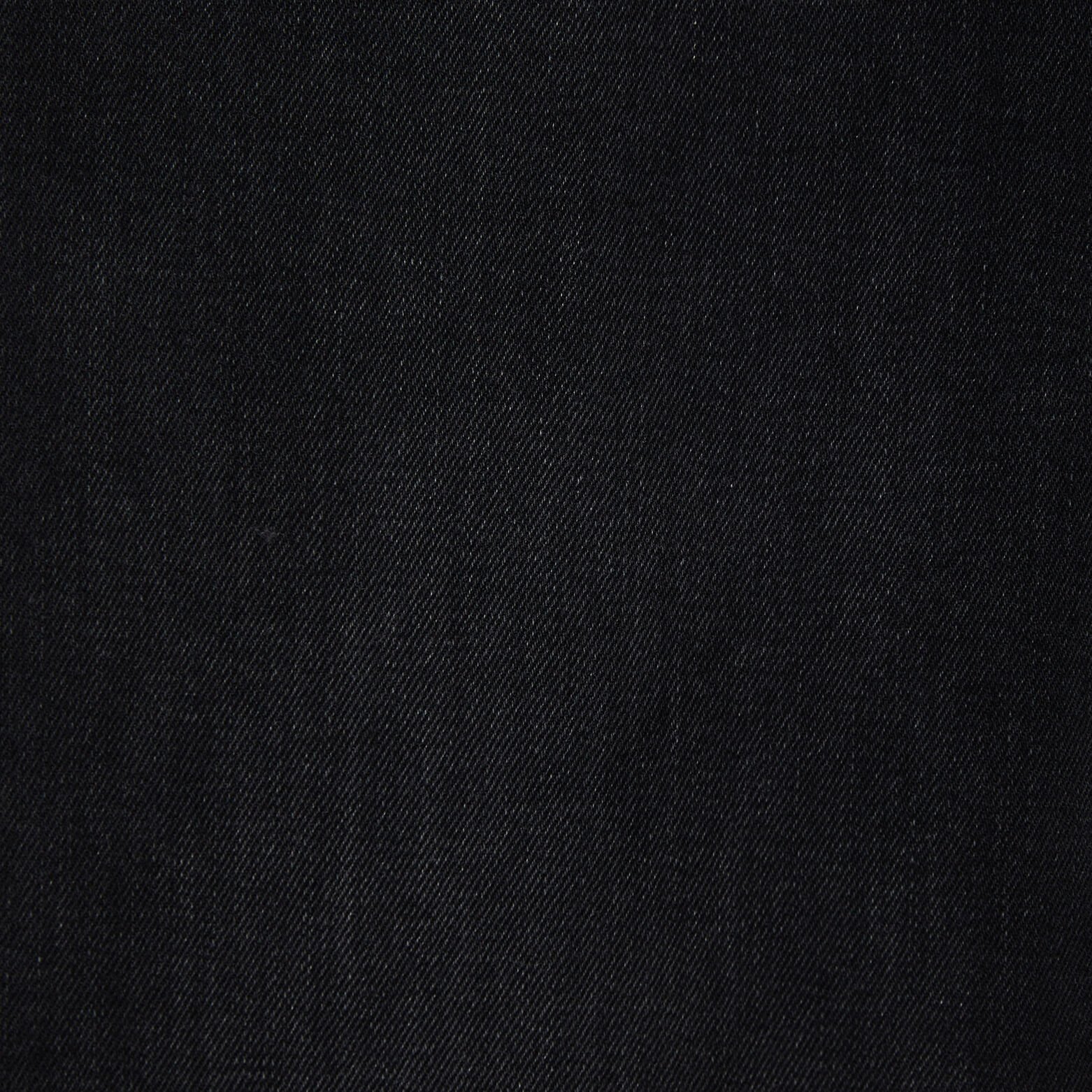Jean straight 4 longueurs en coton recyclé Noir