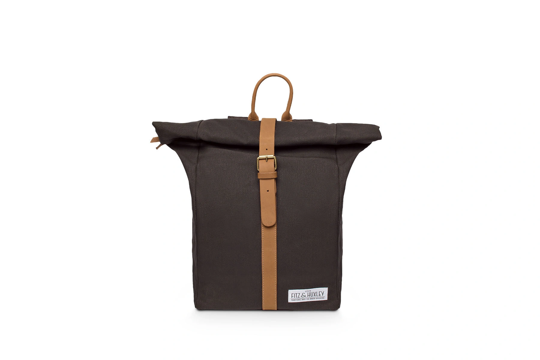 Fitz & Huxley Rolltop-Rucksack CONVEYOR (Typ: 12l, grau)