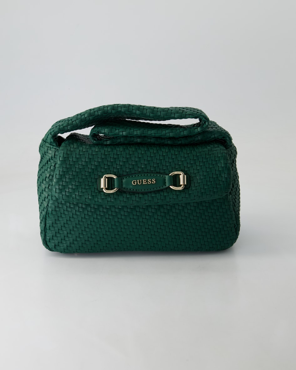 Guess Francy Flap Shoulder Bag Umhängetasche in Grün