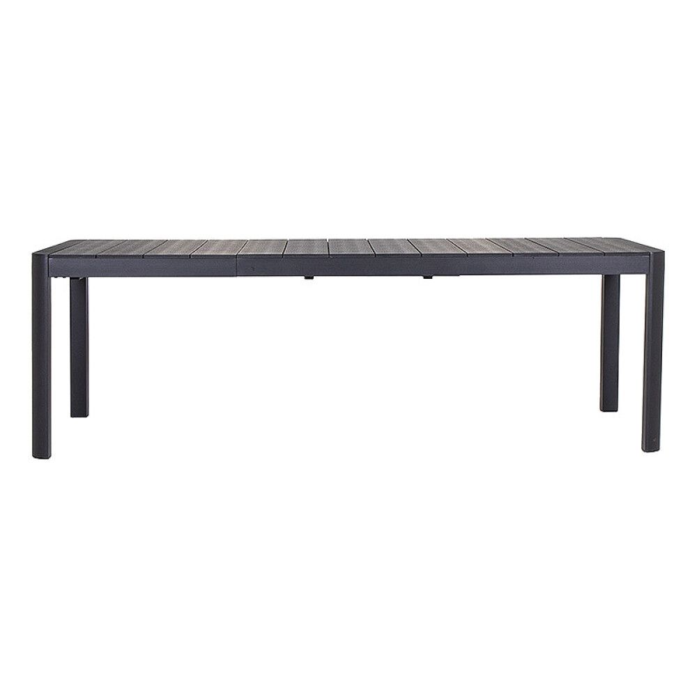 SPISEBORD SENSUM STENVIK UTTREKKBART 170-240X100CM SVART