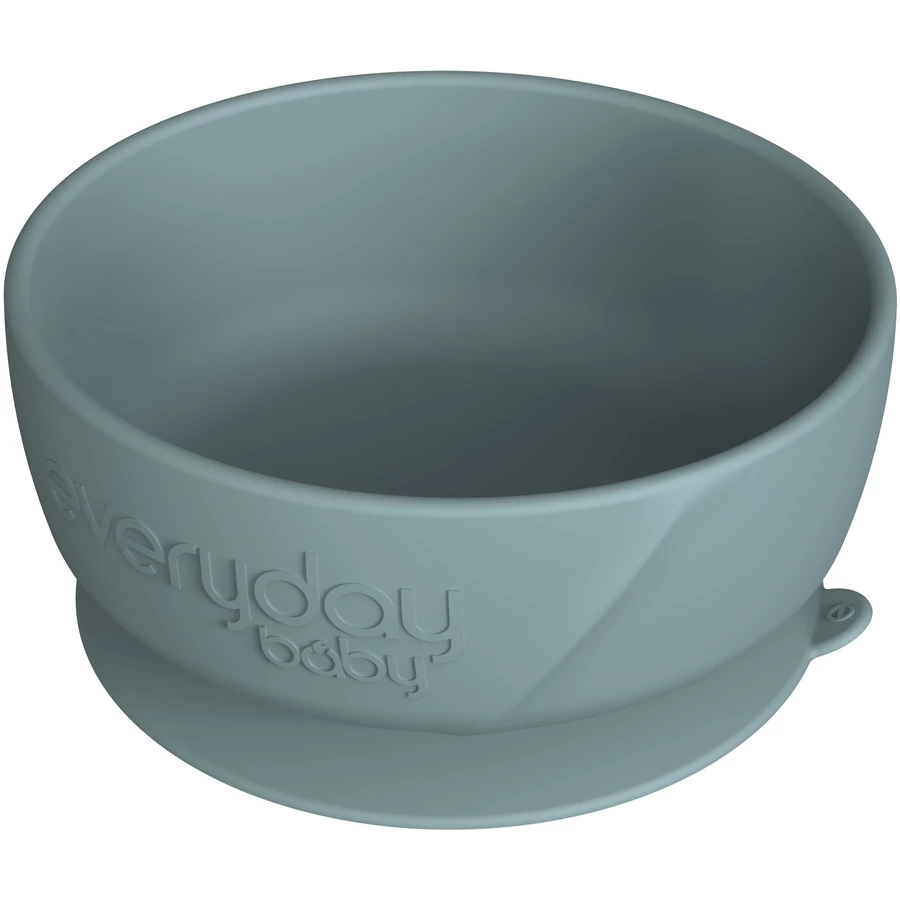 everyday® baby Esslernschüssel mit Saugfuß Silikon, harmony green