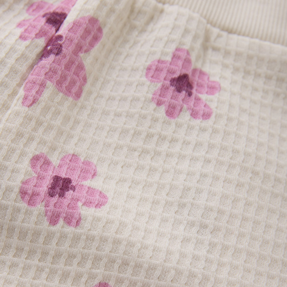 Køb Minymo White Swan Sweat Shorts AOP