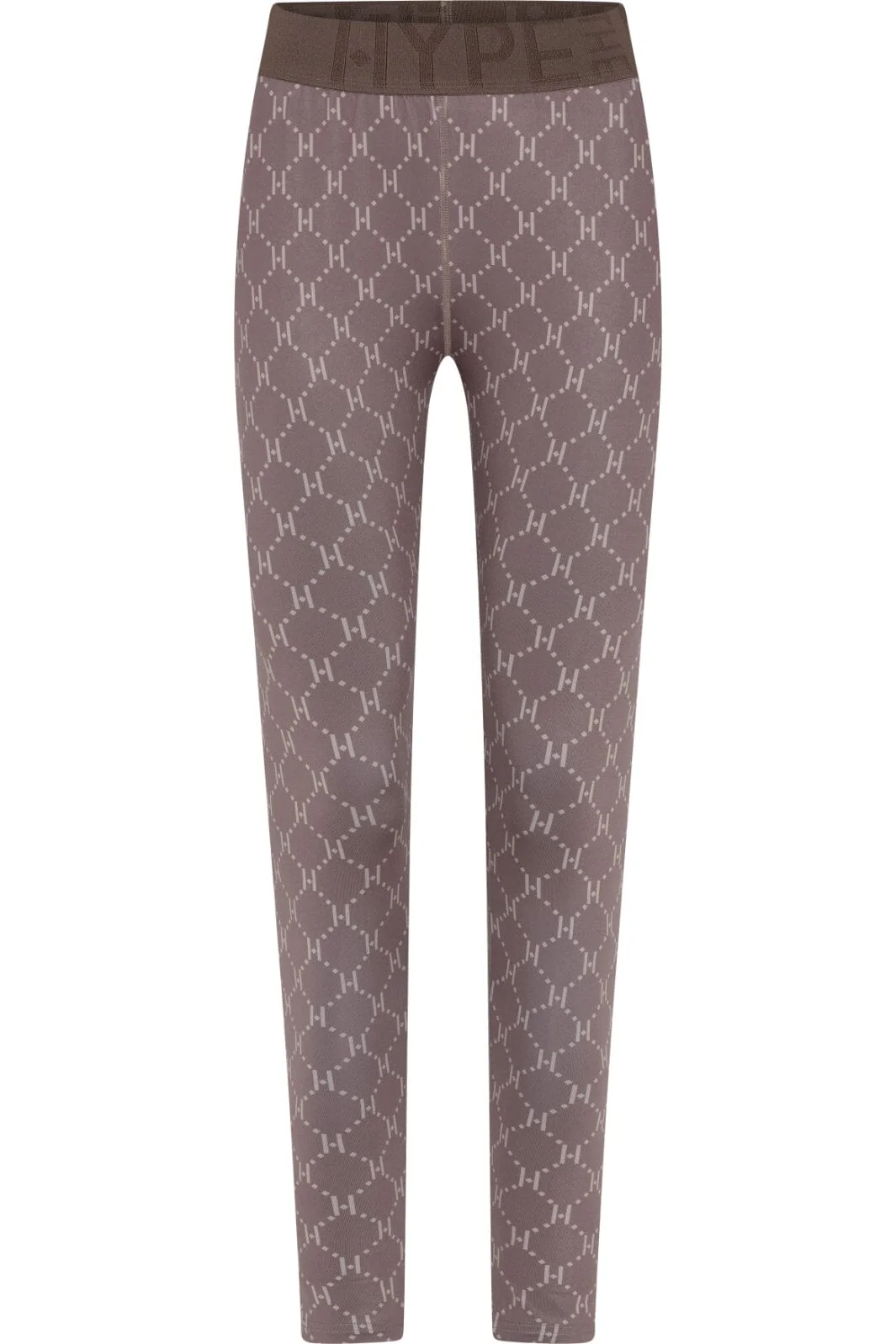 Hype The Detail Printed Legging. 25 brun