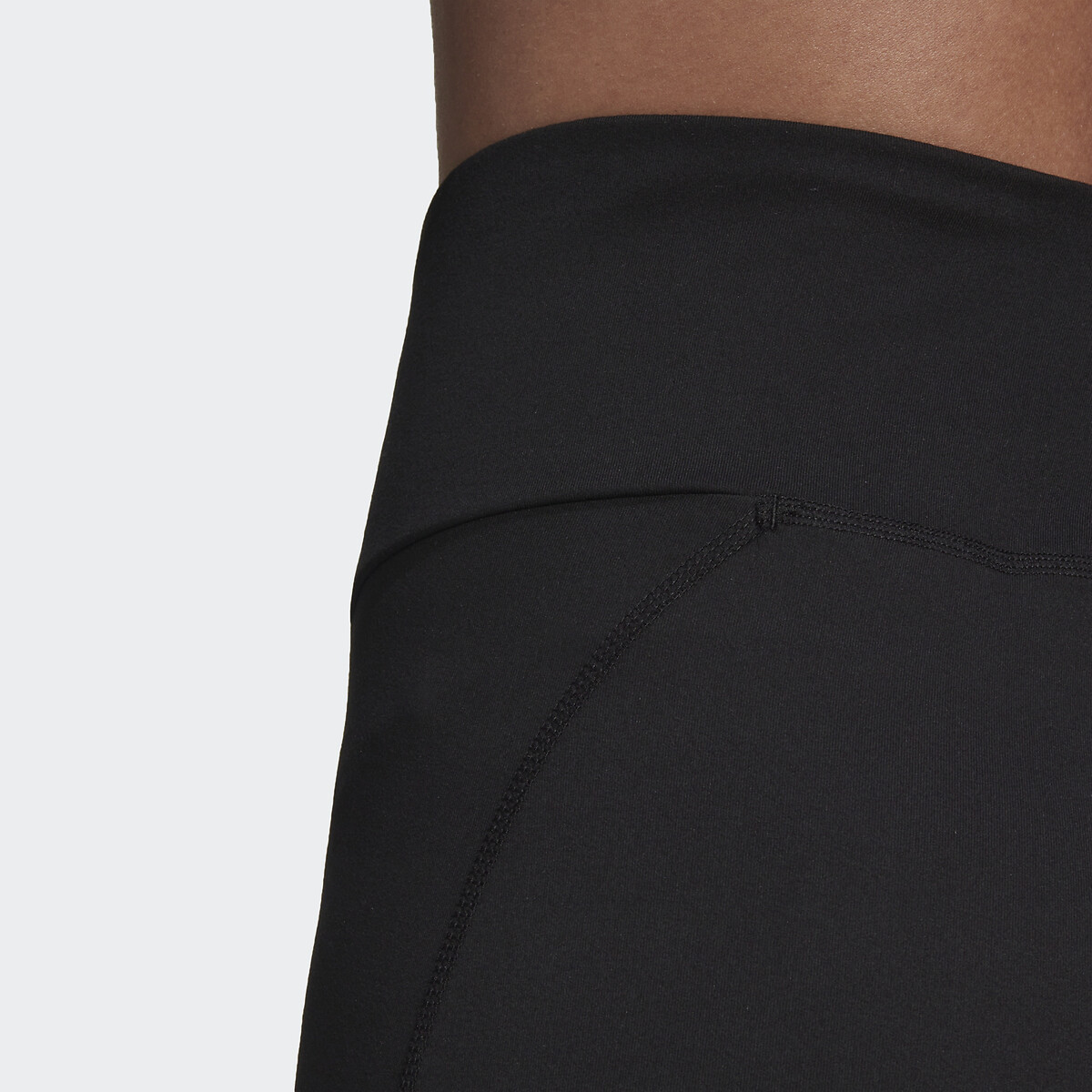 Leggings de ioga adidas Performance, cintura alta, comprimento 7/8