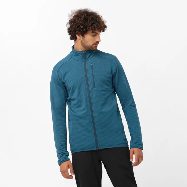ESSENTIAL LIGHTWARM  Midlayer-Jacke mit durchgehendem Reißverschluss Herren