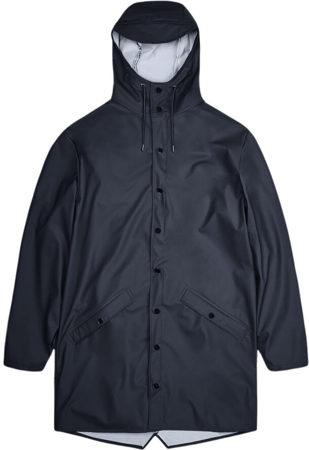 Rains Long Jacket Navy