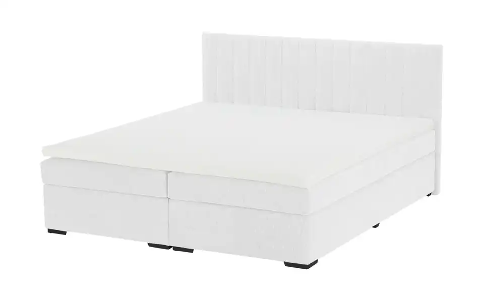 Boxbett Diablo Cremeweiß H2 Taschenfederkern