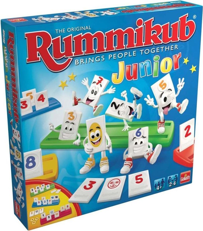 Goliath - Rummikub Junior - Bordspel - Multicolor - Geschikt voor Kinderen vanaf 6 Jaar