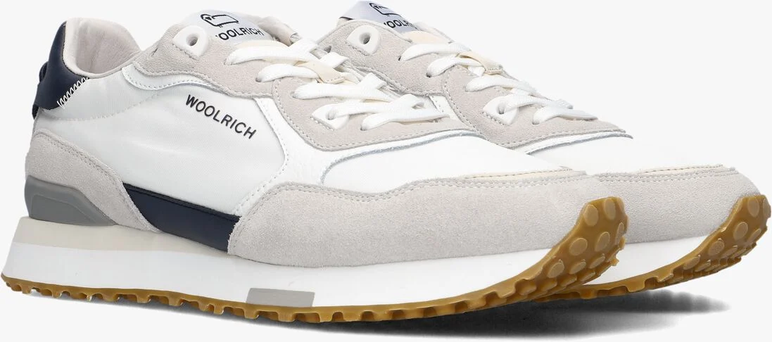 WOOLRICH witte woolrich lage sneakers retro sneaker