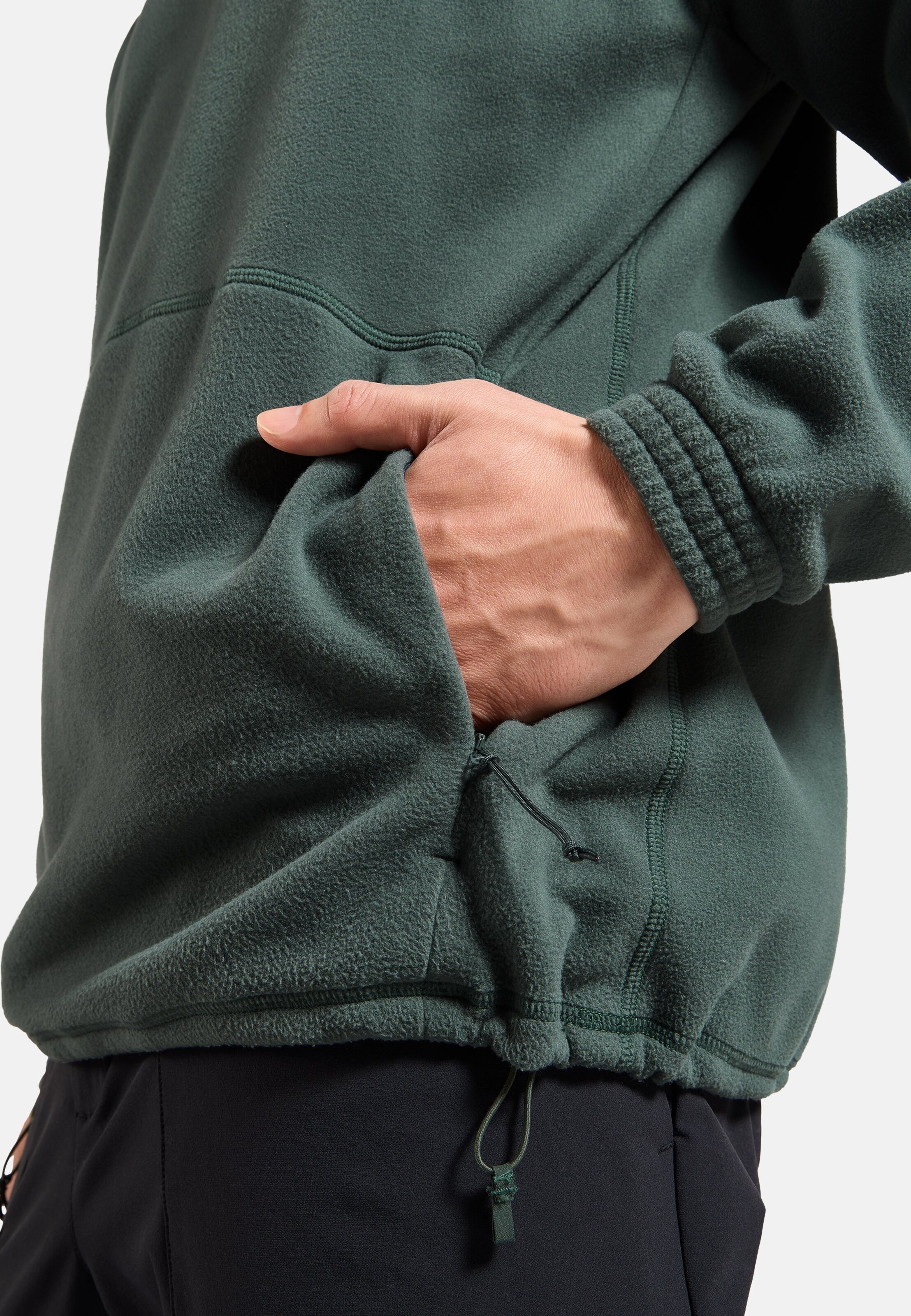 Klassischer Essentials Multisport Mid Layer aus Fleece mit Rundhalsausschnitt in urban chic