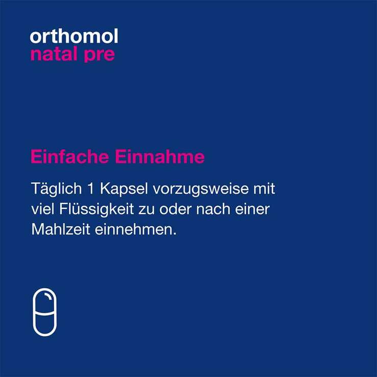 Orthomol Natal pre Kapseln, 90 St