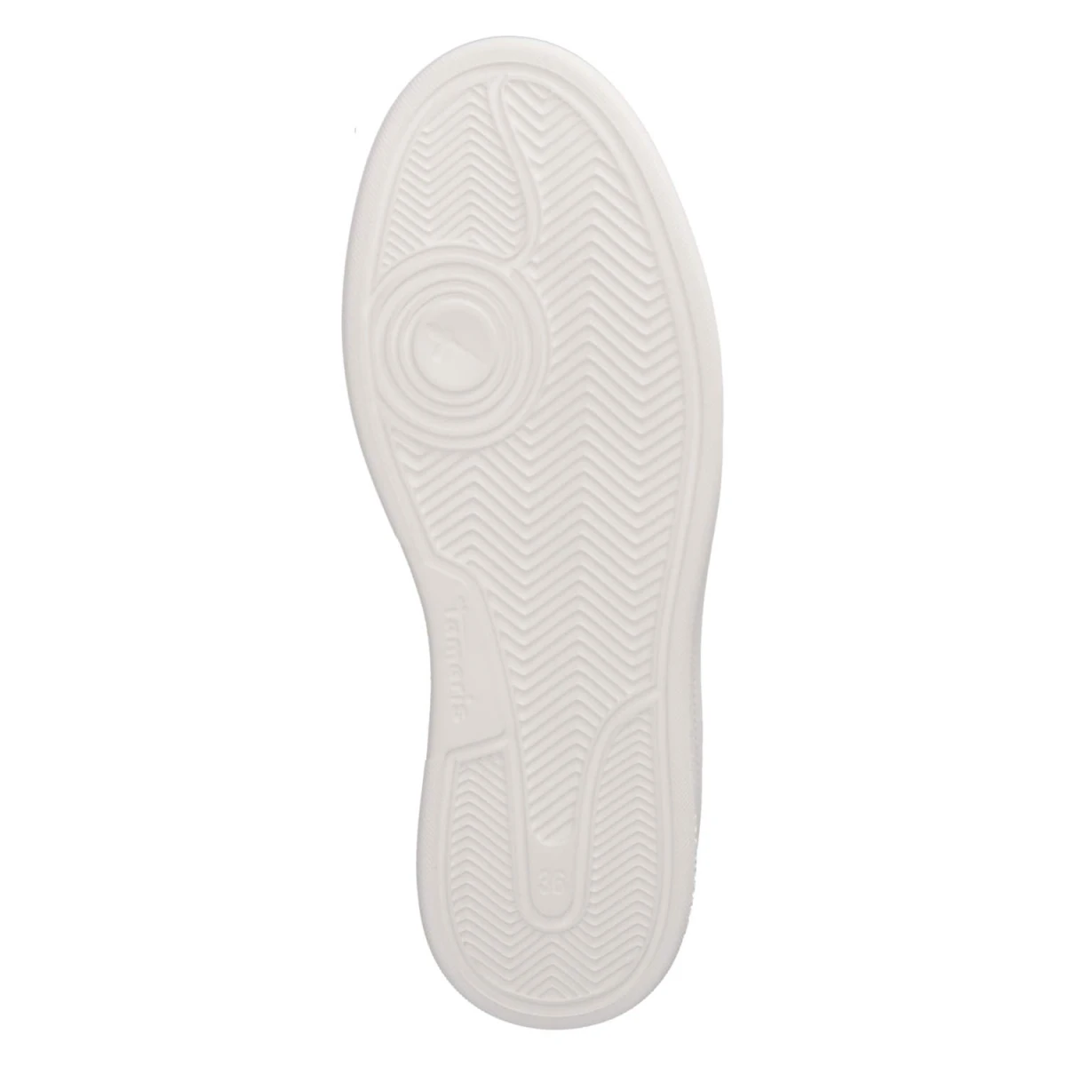 TamarisLow Sneaker - WHITE/CHAMPAGNE