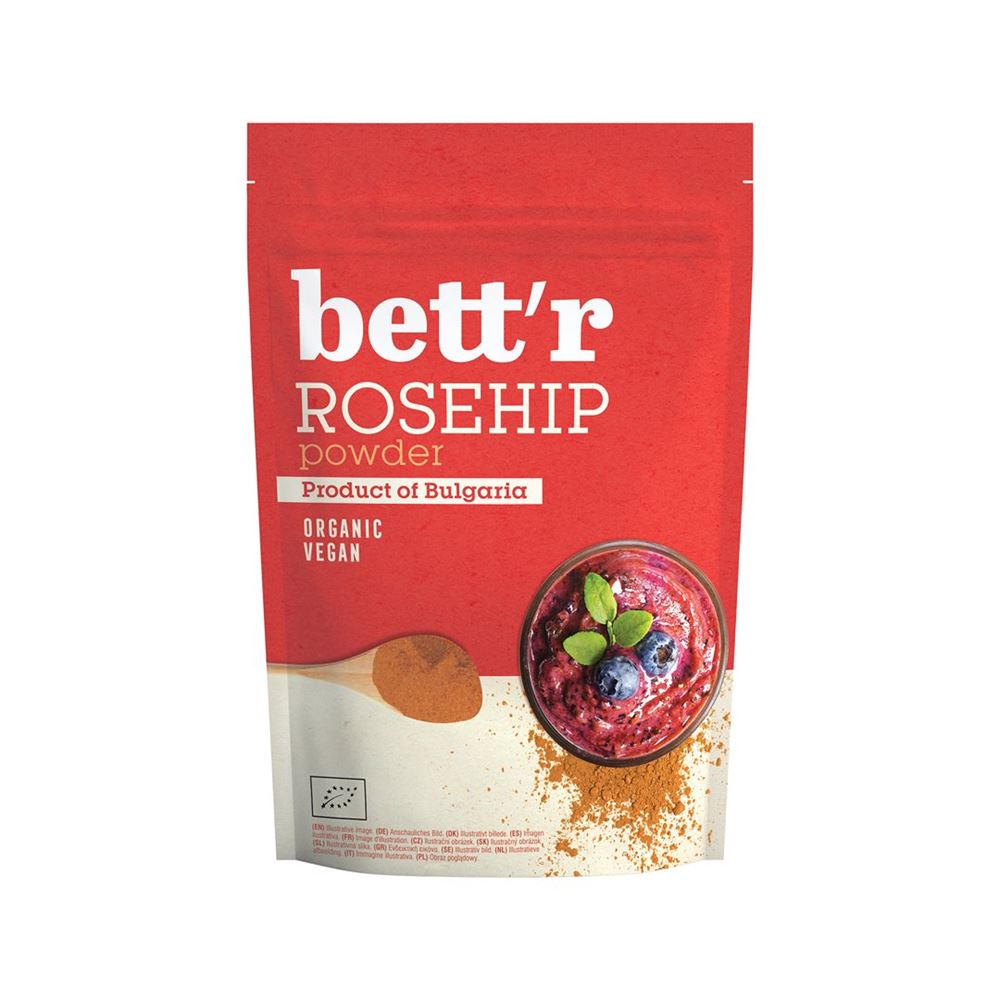BETT'R Hagebutte Pulver<br>250 g, Beutel, Pulver