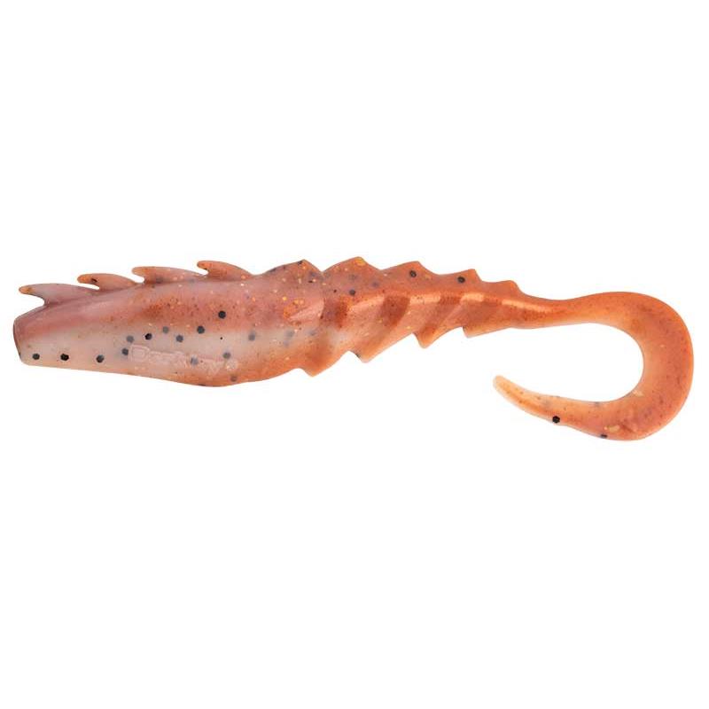 Leurre Souple Berkley Gulp! Nemesis Prawn Curl Tail - 7.5Cm - Par 5