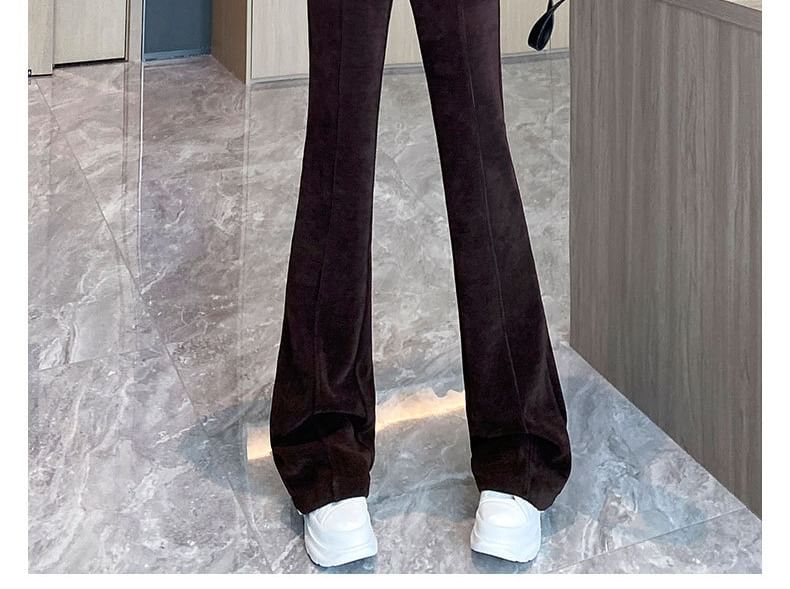 Cloud Nine - Hoge taille corduroy flared broek (verschillende designs)