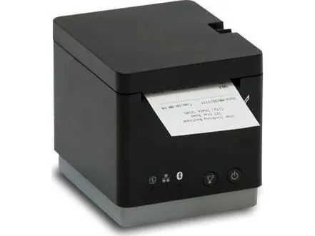 Star mC-Print2 MCP21 LB BK E U - Kvitteringsprinter - direkte termisk - Rulle (5,8 cm) - 203 dpi - op til 100 mm/sek. - USB, LAN, Bluetooth, USB vært, Lightning - skærer - sort