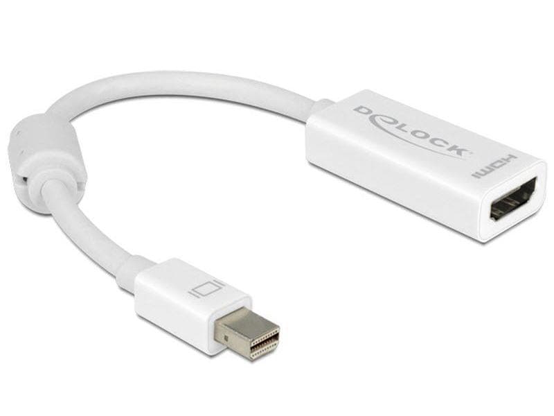 Delock Adapter Mini-DisplayPort - HDMI Adapterkabel, Mini-DisplayPort-Stecker auf HDMI-Buchse