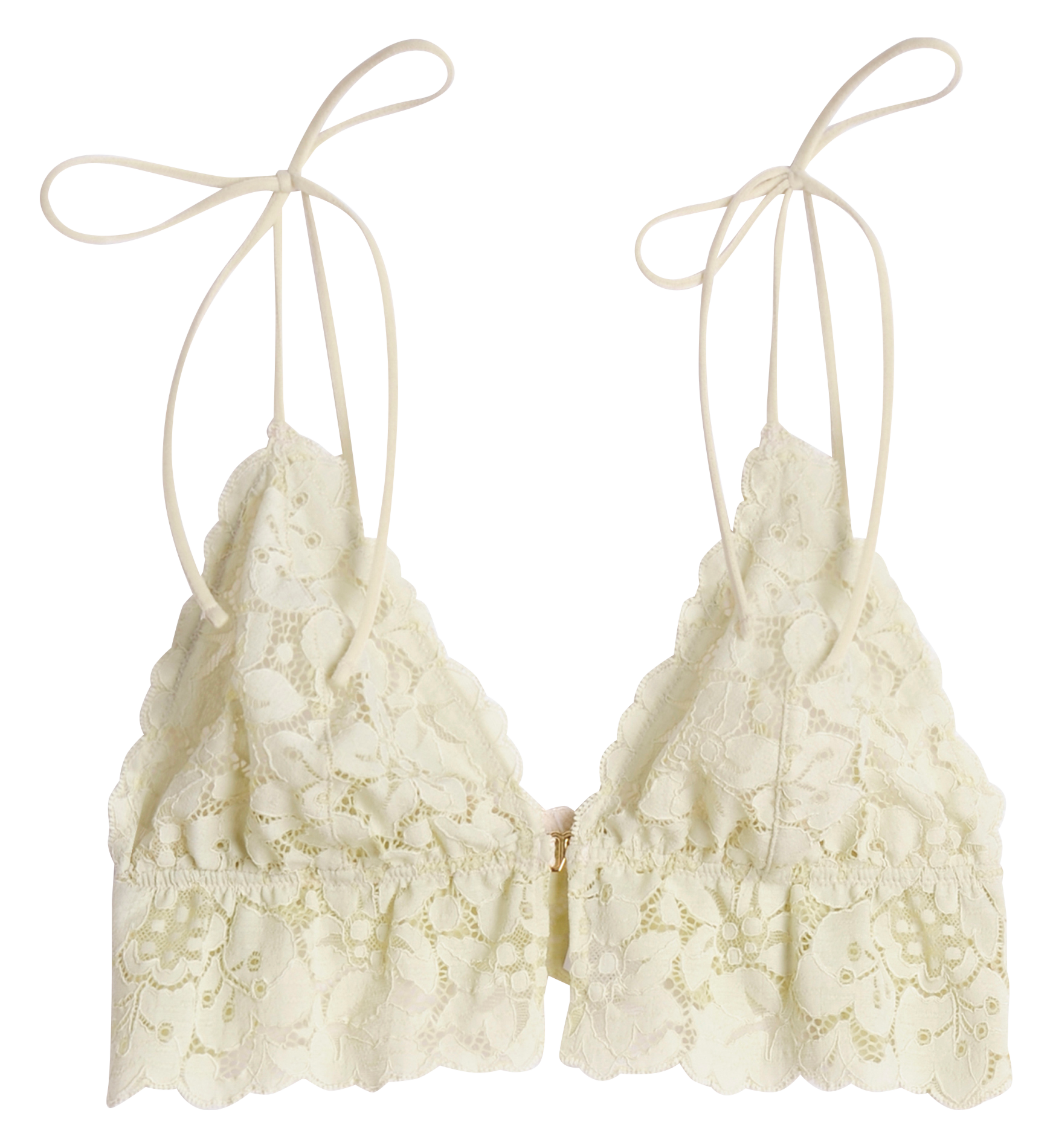 FELICIE - Soutien-gorge triangle en dentelle| Beige