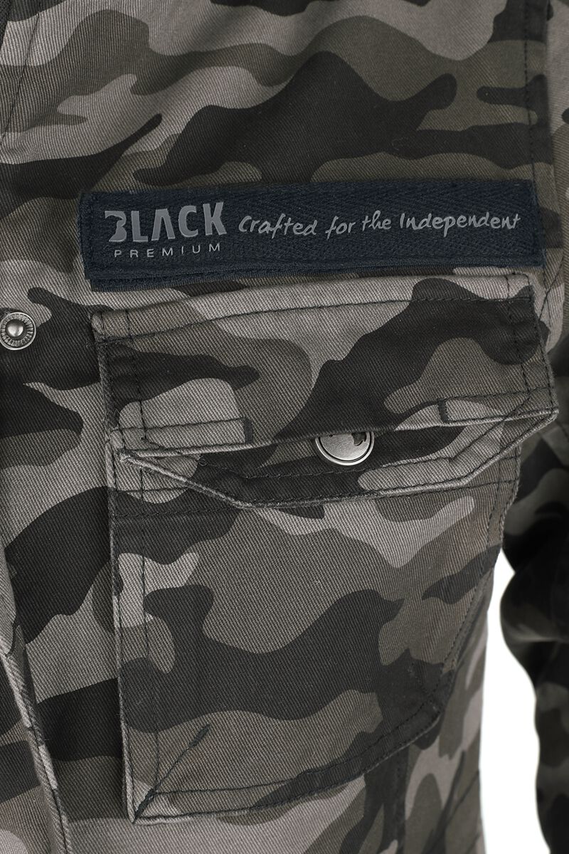 Veste De Style Militaire Femme | Black Premium by EMP Veste d'hiver