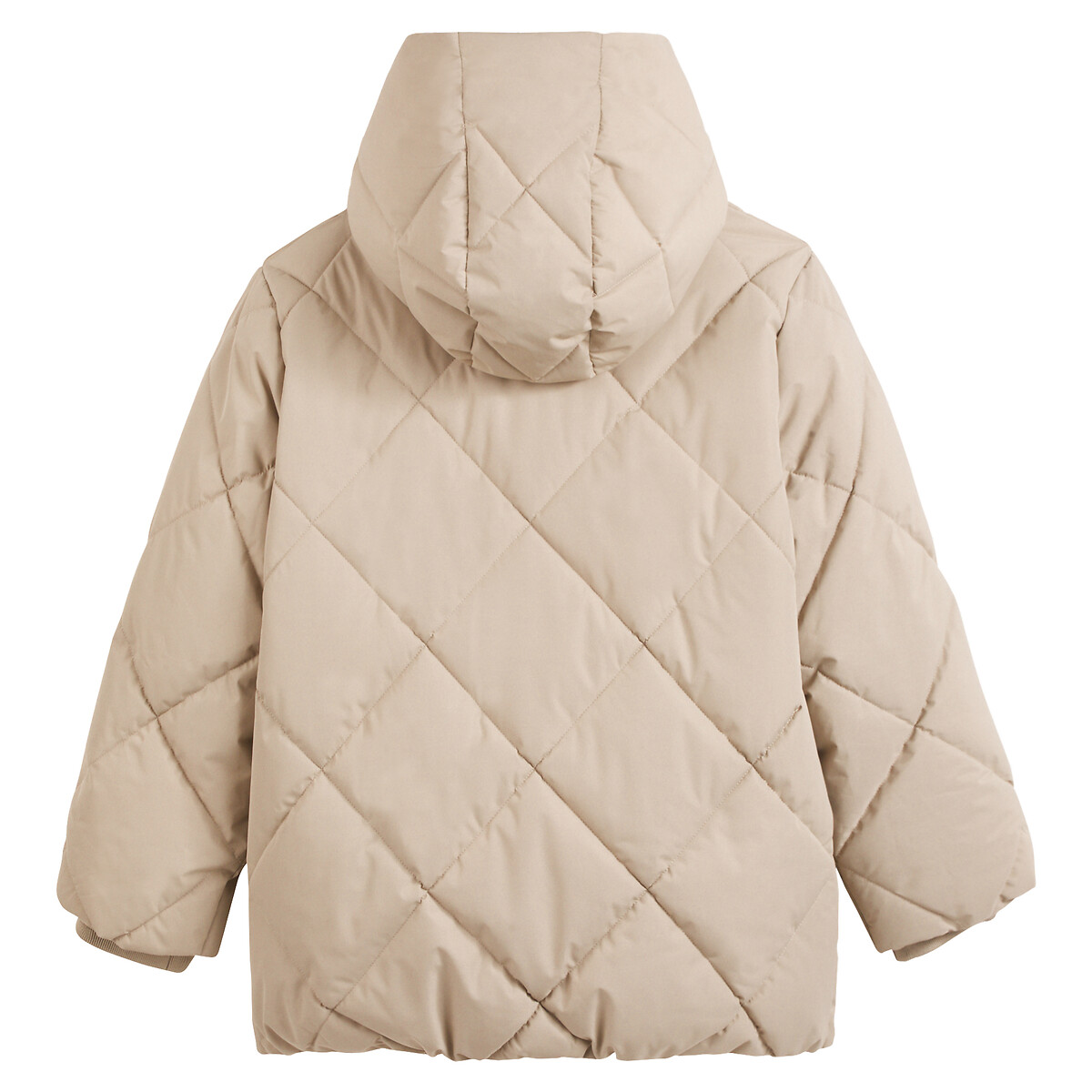 COLEÇÕES LA REDOUTE<br>Jaqueta de plumas quente com capuz e forro de lã
