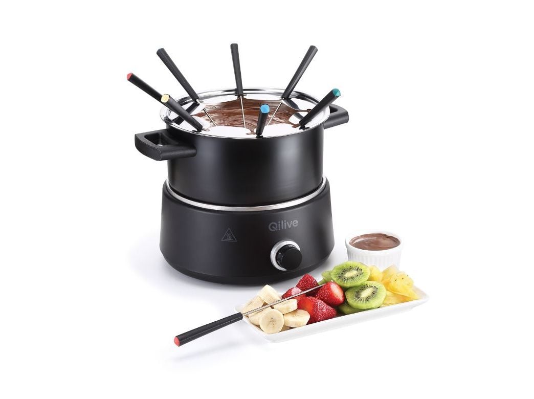 FONDUE ELÉTRICO QILIVE Q.5928 PRETO