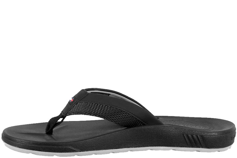 TOMMY HILFIGER MOLDED HILFIGER BEACH SANDAL BLACK