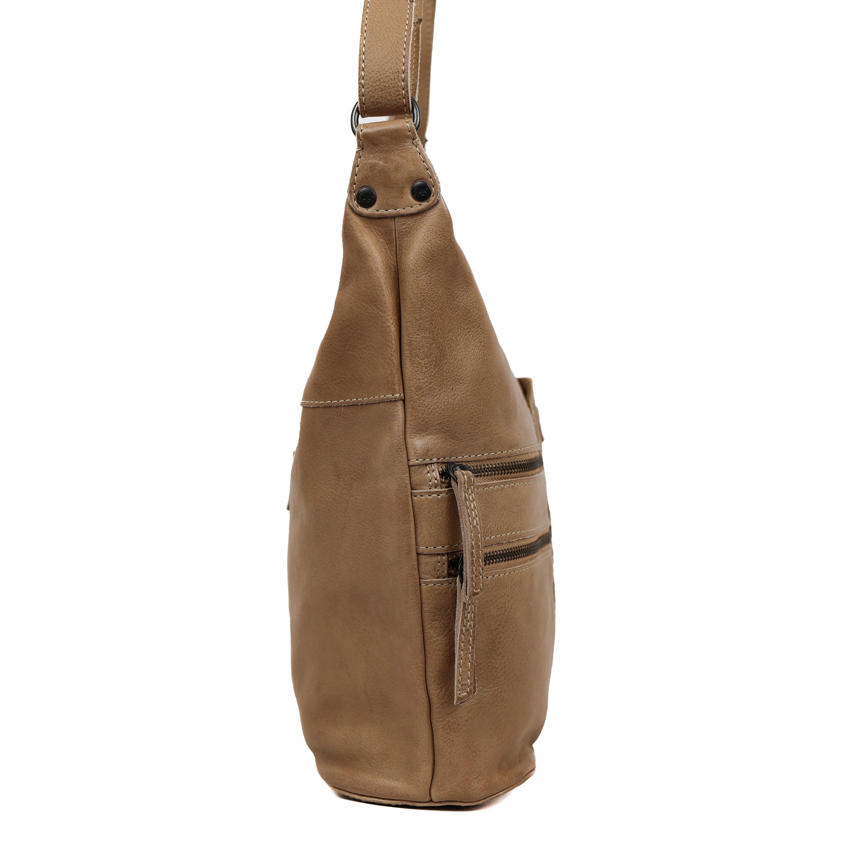 Schoudertas 'Frieda' beige Beige