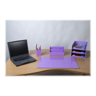 Exacompta Aquarel - Sous-main en carton - mauve