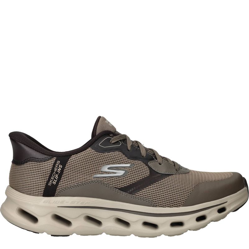 Skechers Slip-Ins Go Walk Glide-Step Sneakers Taupe Heren