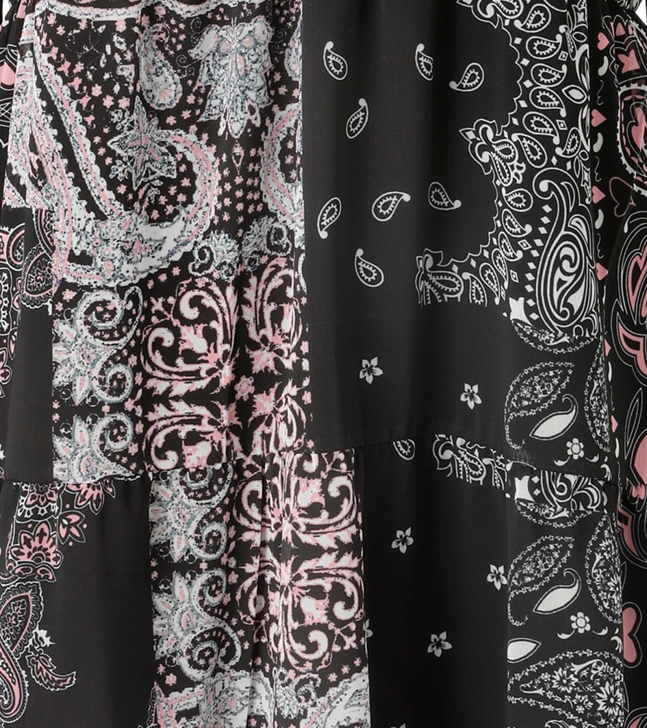 Aniston CASUAL Tunikakleid im fantasievollen Paisley-Muster-Mix - NEUE KOLLEKTION