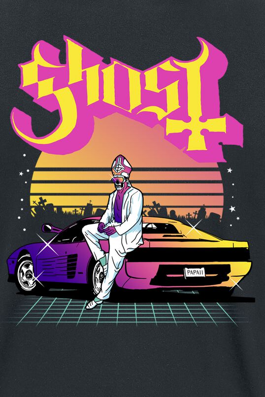 Papa 2 Vice | Ghost T-Shirt Manches courtes
