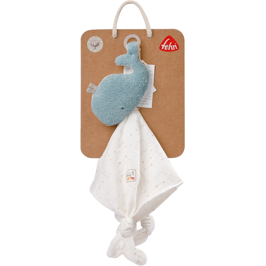 fehn® Schmusetuch Wal fehnNATUR
