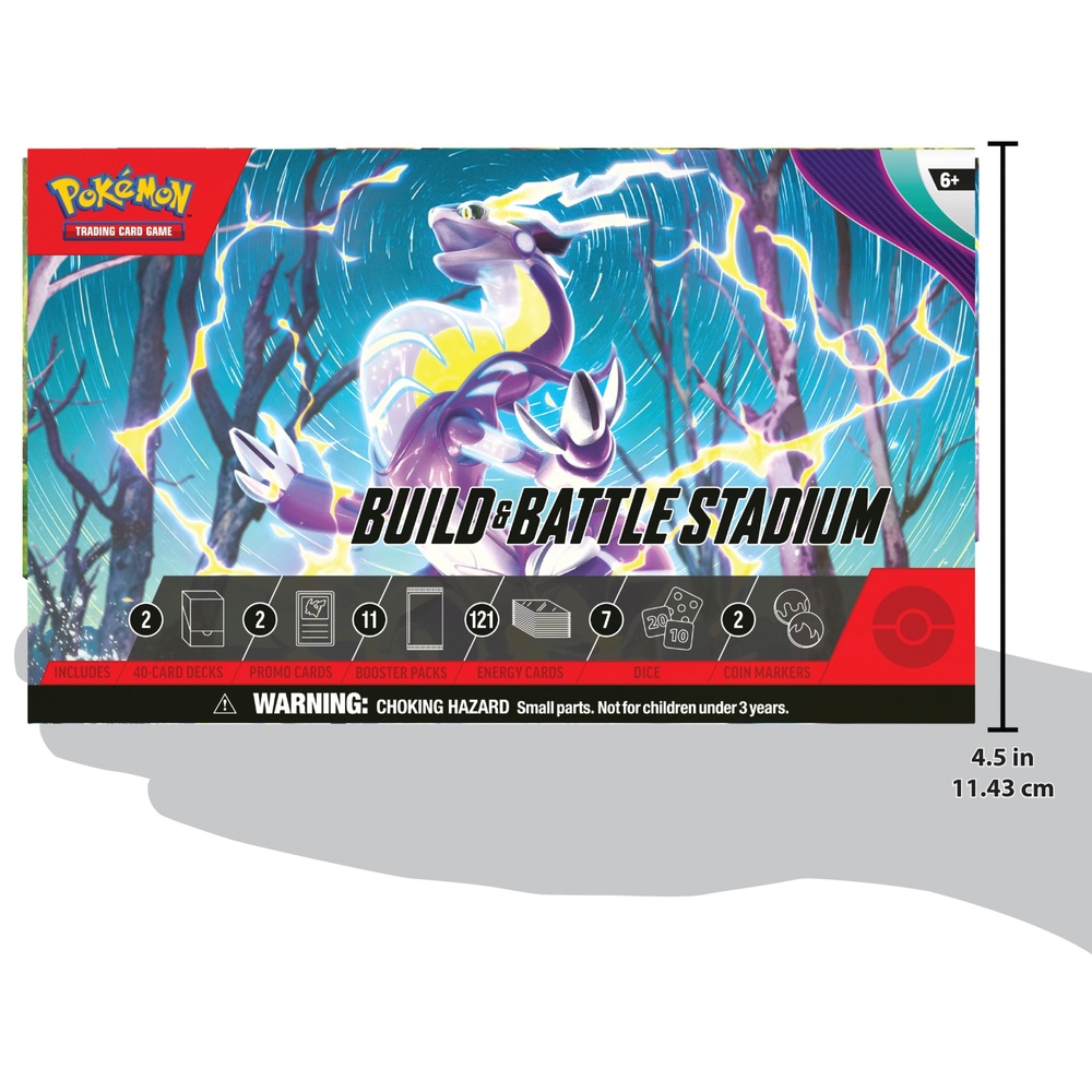 Pokémon-Sammelkartenspiel Scarlet & Violet 2 Paldea Evolved Build and Battle Stadium Box