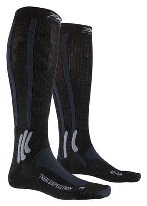 Chaussettes X-SOCKS Trek Expedition Unisexe Noir/Gris